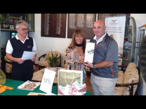 Premiazione gara 1° Golf&Wine Trophy by Sandroni International - G.C.Punta Ala 1.10.2016