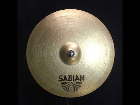 Used Sabian 20" HH Medium Ride w/ 3 Rivet Holes - 2409g (video demo) image 4