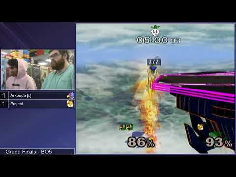 GSS 108 SSBM - Arkouda [L] (Falco) vs. Project (Fox) - Melee GF