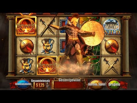 Blueprint - Fortunes of Sparta - 10 Spartan Spins auf 1.25$ Einsatz - Echtgeld