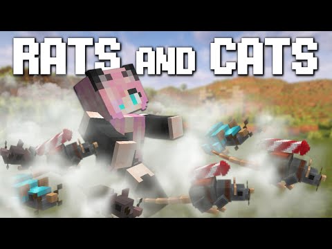RATS and CATS//ОБЗОР МОДА//ПОЛНЫЙ ГАЙД ПО МОДУ МАЙНКРАФТ 1.20.1 FORGE