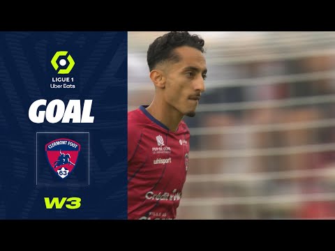 Goal Saïf-Eddine KHAOUI (6' - CF63) CLERMONT FOOT 63 - OGC NICE (1-0) 22/23