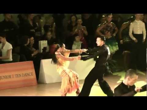 00241 Latvia Open 2012 WDSF Latin 1/16 Rumba - Nikolay Chernov & Evgenia Florinskaya