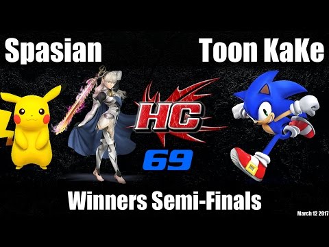 HC69 Sm4sh Winners Semi-Finals: Spasian (Corrin/Pikachu) vs Toon KaKe (Sonic)