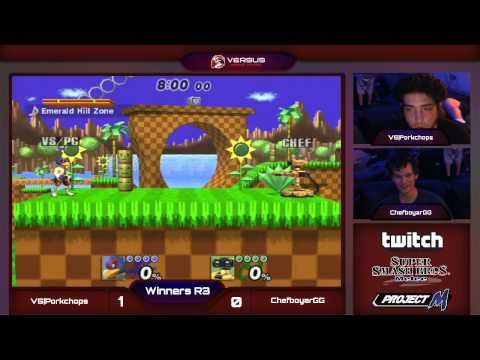 VS Weekly 5/28/14 - Winners R3 - VS|Porkchops (Falco) vs ChefboyarGG (Rob) - Project M