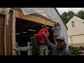 Garage Door Header Framing Replacement Due to Water Damage - Mattawan, Michigan