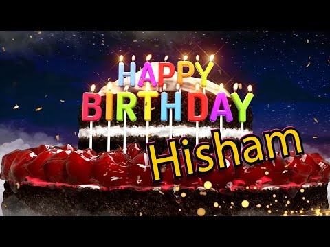 Happy Birthday Hisham!