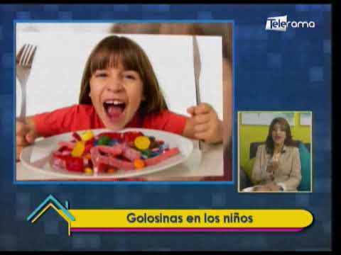 Golosinas en los niños 