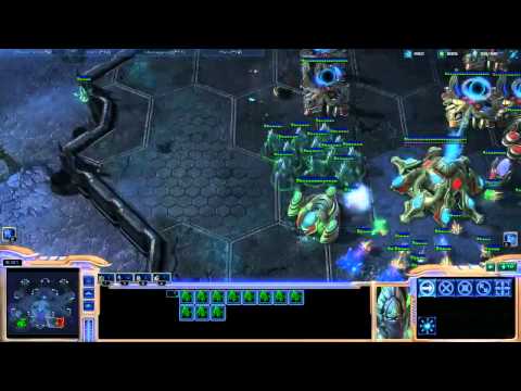 iNcontroL [FPVOD w/C] vs KinZuProS [PvP Shakuras Plateau 1v1] - 1 / 2