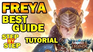Tanky Freya Best Guide - Build, Strategy, Tips, and Tricks! - Mobile Legends