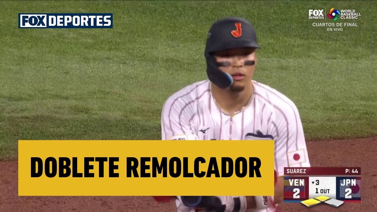 🇯🇵👀 DOBLETE REMOLCADOR Teruaki Sato | Venezuela 2-2 Japón | WBC 2026