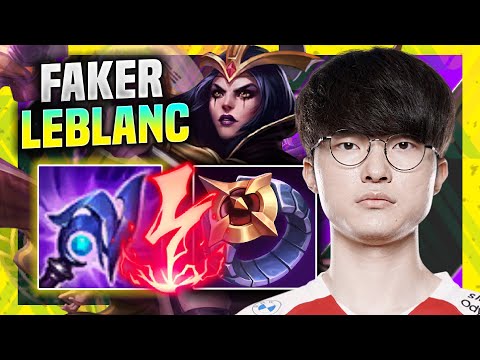 FAKER IS SO GOOD WITH LEBLANC! - T1 Faker Plays Leblanc Mid vs Katarina! | Season 11