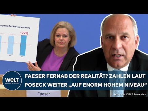Video Thumbnail: MIGRATION: Faeser zieht positive Bilanz – doch Hessens Innenminister Poseck schlägt weiter Alarm!