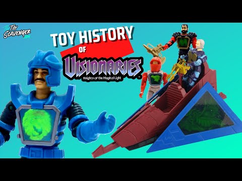 The Toy Scavenger's Toy History VISIONARIES: KNIGHTS OF THE MAGICAL LIGHT Action Figures