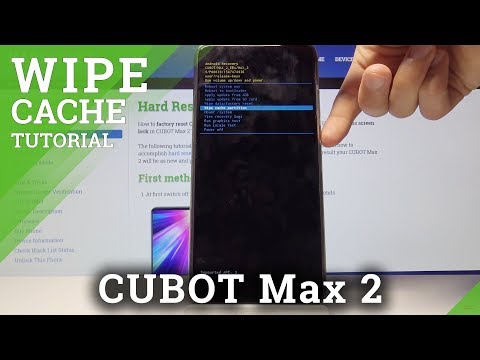 How to Wipe Cache in CUBOT Max 2 - Refresh Smartphone / Delete Cache Files