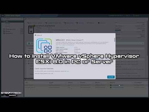 How to Install VMware vSphere Hypervisor ESXi 8.0 on a PC or Server |  Install Like a Pro! 💥🖥️