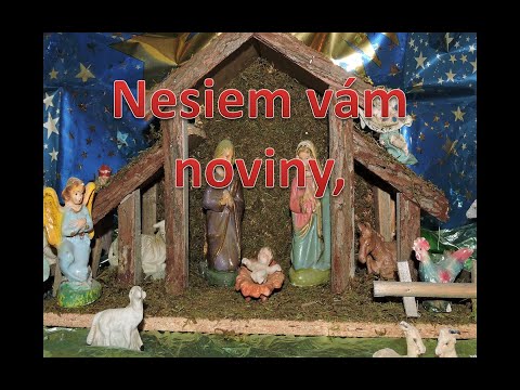 Nesiem vám noviny, Slovenská Vianočná pieseň.Hrá Akordeón. klikni pre Odber. Popis a text, nižšie.
