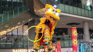 KL Kun Seng Keng 吉隆坡关圣宫 @ 2025 第一届《福.晋杯》高桩舞狮邀请赛  barongsai múa lân @ KL Gateway Mall 20251004