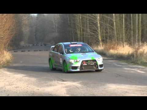 Rallyland motul VII runda jerzy suder lancer evo x