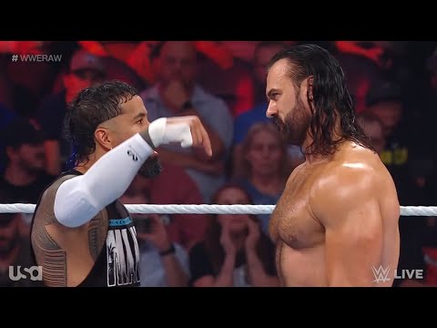 Drew McIntyre vs. Jey Uso (1/2) - WWE RAW 9/18/2023