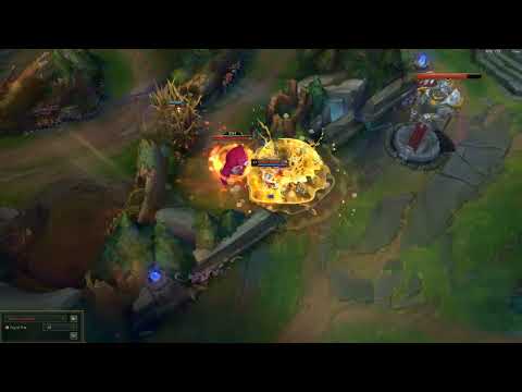 annie E killing teemo from R