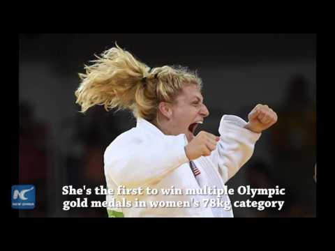 Kayla Harrison wins women's 78kg judo gold, retains Olympic title