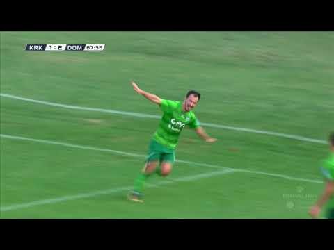 7. krog: Krško - Domžale 4:2 ; Prva liga Telekom Slovenije 2017/18