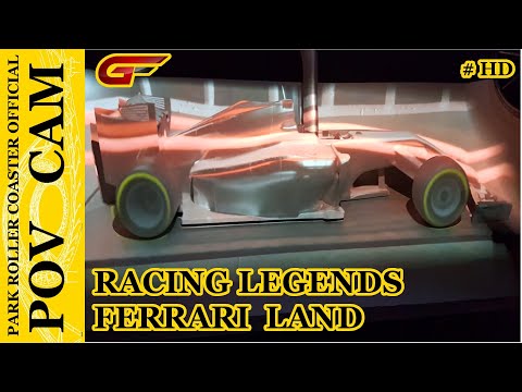 Racing Legends - On Ride / POV CAM - Ferrari Land