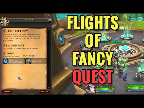 Flights Of Fancy Quest (WoW TWW)