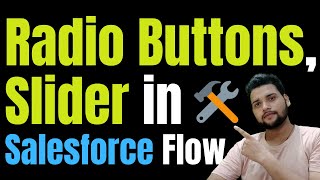 Salesforce Flow to Create Feedback form on Case | How to use Slider, Radio button on Screen Flow