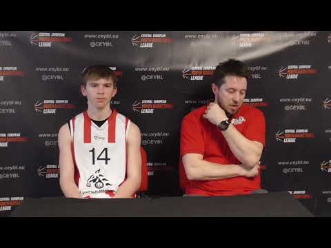 CEYBL U19 - Press conference, 6.4.2023, BK VIVIDBOOKS Pardubice - Diawin Košice