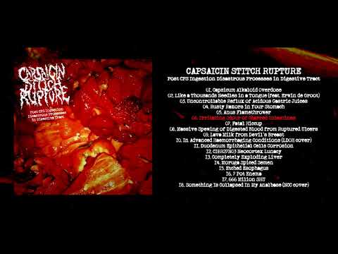 Capsaicin Stitch Rupture - Post CPS Ingestion Disastrous Processes in Digestive Tract (2021)