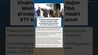 Diiringi Rintik Hujan! Momen Kepulangan Prabowo Usai Hadiri KTT APEC 2025 di Korea Selatan