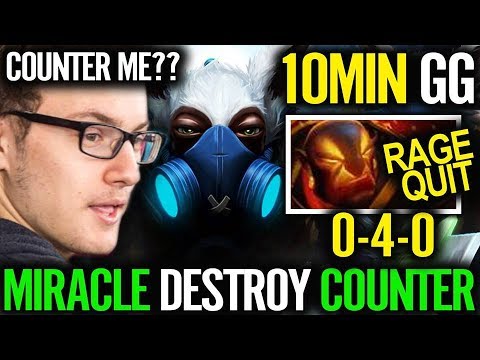 Ways to Triggered Enemy - Miracle Meepo Abusing Ember Spirit mid Lane Dota 2