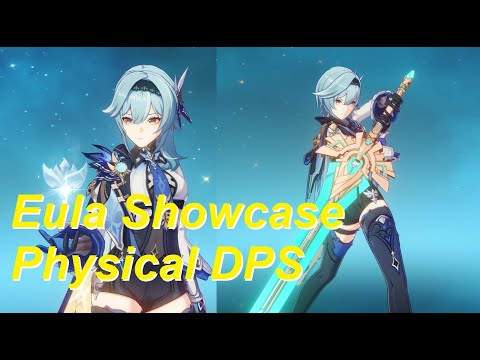 EULA Physical DPS Build - Pale Flame and Gladiator Artifacts - Genshin Impact