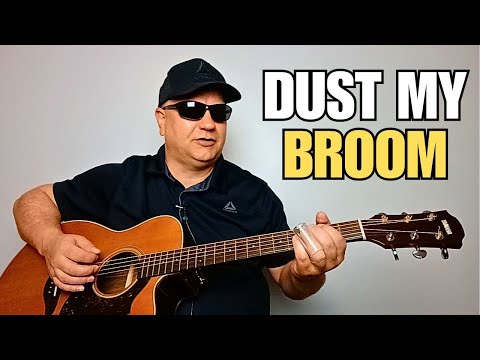Dust My Broom Blues Guitar Lesson - Elmore James -Open D Slide