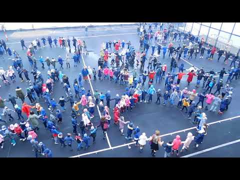 Hora Unirii la Școala Gimnazială „Ioan Ciurea” Fălticeni