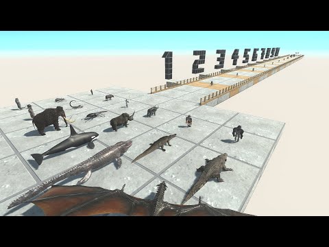 Ranged Challenge vs Dark Team - Animal Revolt Battle Simulator