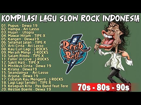 Kompilasi Lagu Slow Rock Indonesia 90an 🎸 Pupus - Dewa 19 🎸 Hampa - Ari Lasso