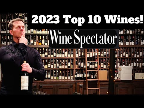 WINE SPECTATOR'S Top 10 Wines of 2023 (Wine Collecting Reactions)