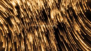Golden motion background video effects HD, Golden neon overlay motion graphics background particles