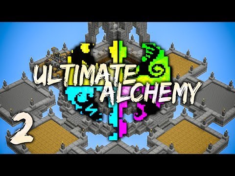 Ultimate Alchemy Minecraft Modpack Ep. 2 Base Timelapse