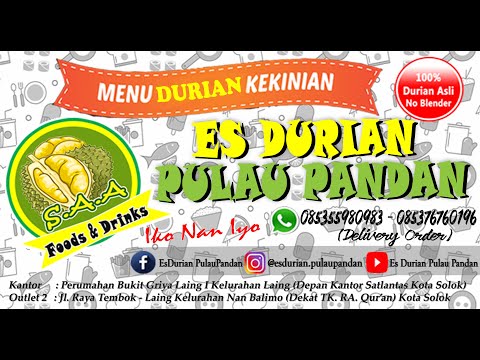Es Durian Pulau Pandan !!!