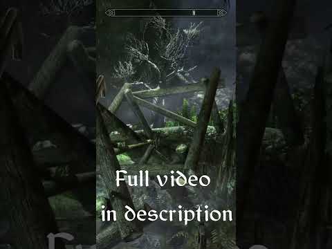 The secret behind Skyrim's Darkshade cave  #gaming #skyrim #darkshade #trolls