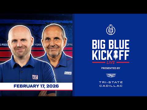 February 17, 2026 | Big Blue Kickoff Live | New York Giants