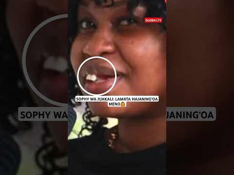 🤪SOPHY WA JUAKALI: LAMATA HAJANITOA MENO JAMANI🙆😂🔥💥 #shortsvideo #viralvideo #youtube #trending