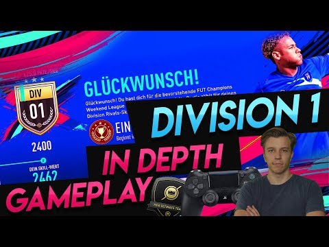 FIFA 19 DIVISION 1 RIVALS Gameplay mit IN-DEPTH Erklärung JEDER Aktion! | Gameplay Analyse