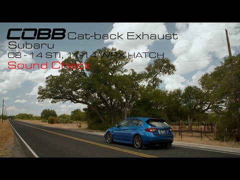 COBB Tuning - Titanium Cat-Back Exhaust for Subaru GR Hatch