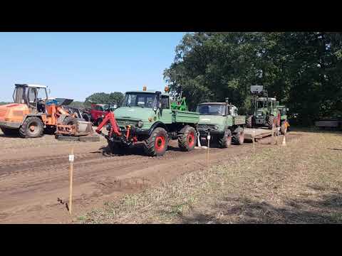 Gespannziehen mit 2  Unimog 406 Trecker Treck Privat  | 2x OM352 Power | Wir haben Spaß #Steelstyler