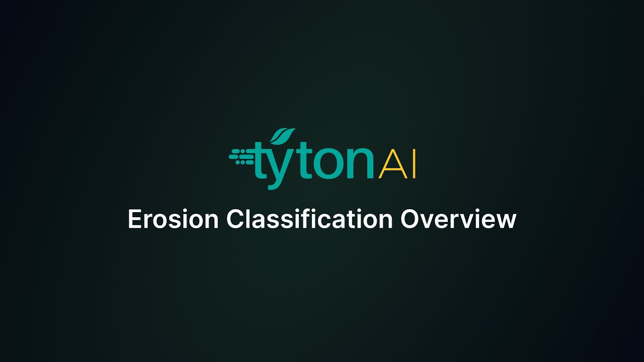 TytonAI: Erosion Classification Overview